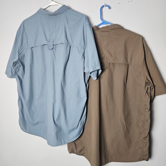 REI Men's XL Nylon Hiking Shirts Bundle Vented Outdoor Fishing Travel Camping - Picture 11 of 16
